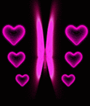Gif animé coeur fée